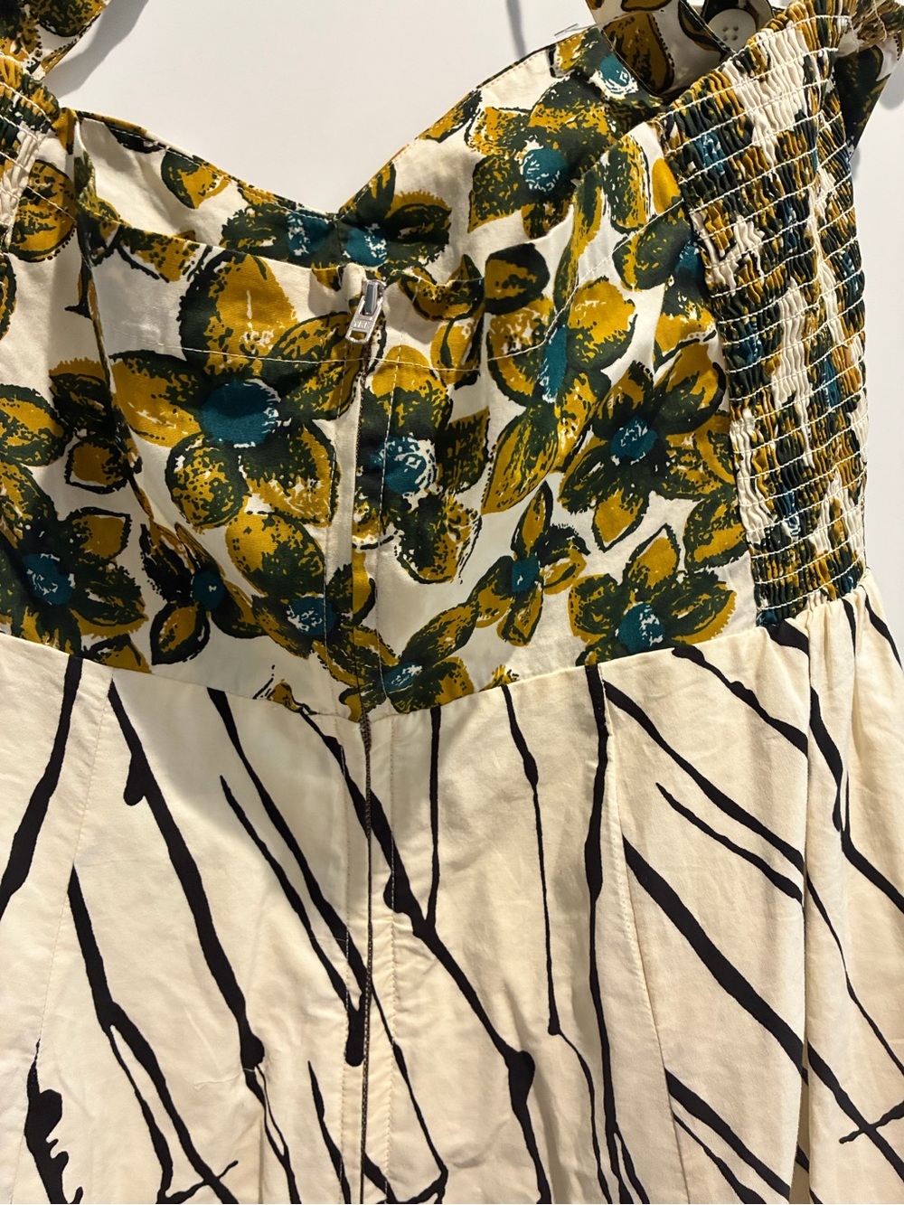 NWT Anthropologie Floral Halter Midi 16W Plus Size Petticoat Full Skirt Dress - Picture 9 of 10